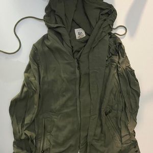 Green Billabong Shirt Jacket